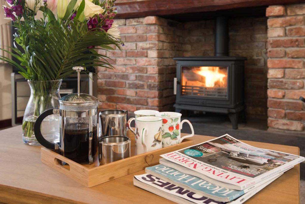 Lounge at Dunstanburgh View Holiday Cottage