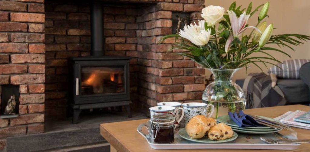 Lounge at Seascape self-catering cottage