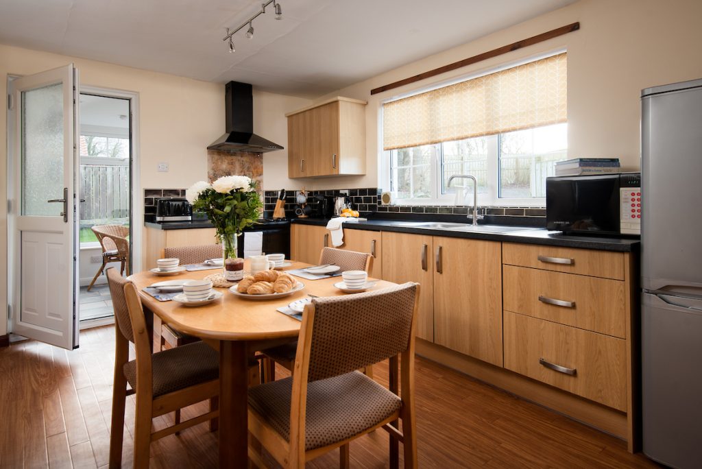 Kitchen at Dunstanburgh View Holiday Cottage