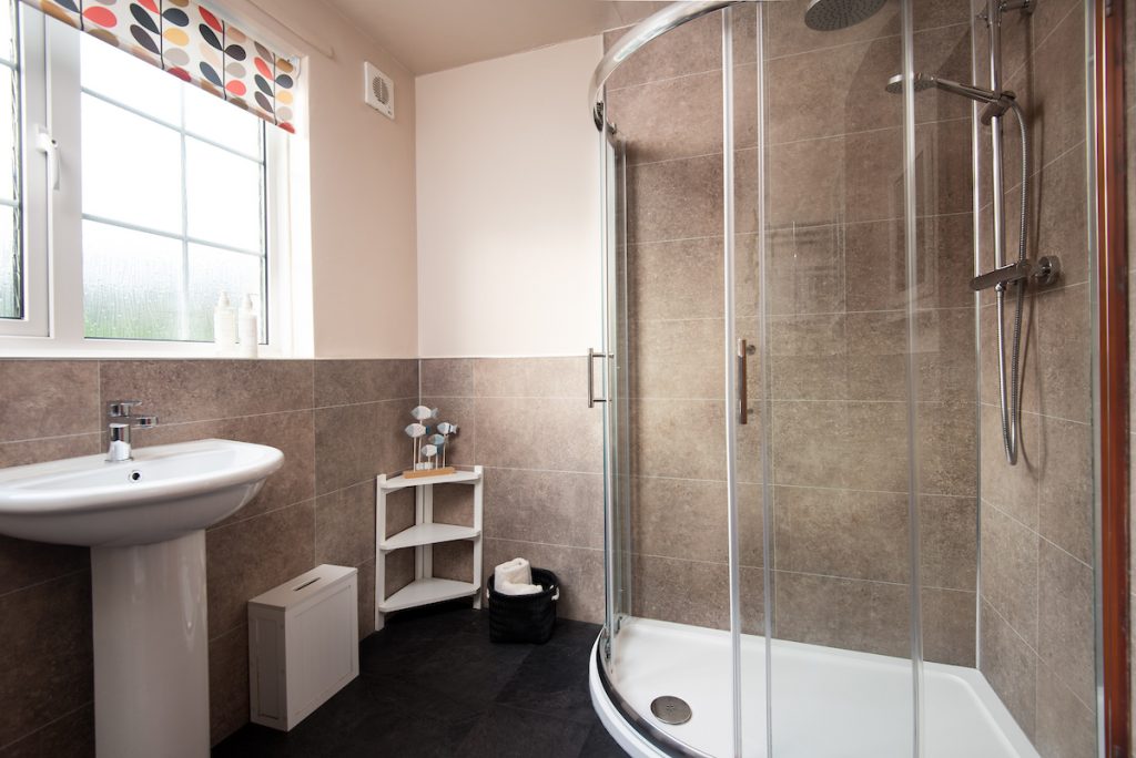 Bathroom at Dunstanburgh View Holiday Cottage